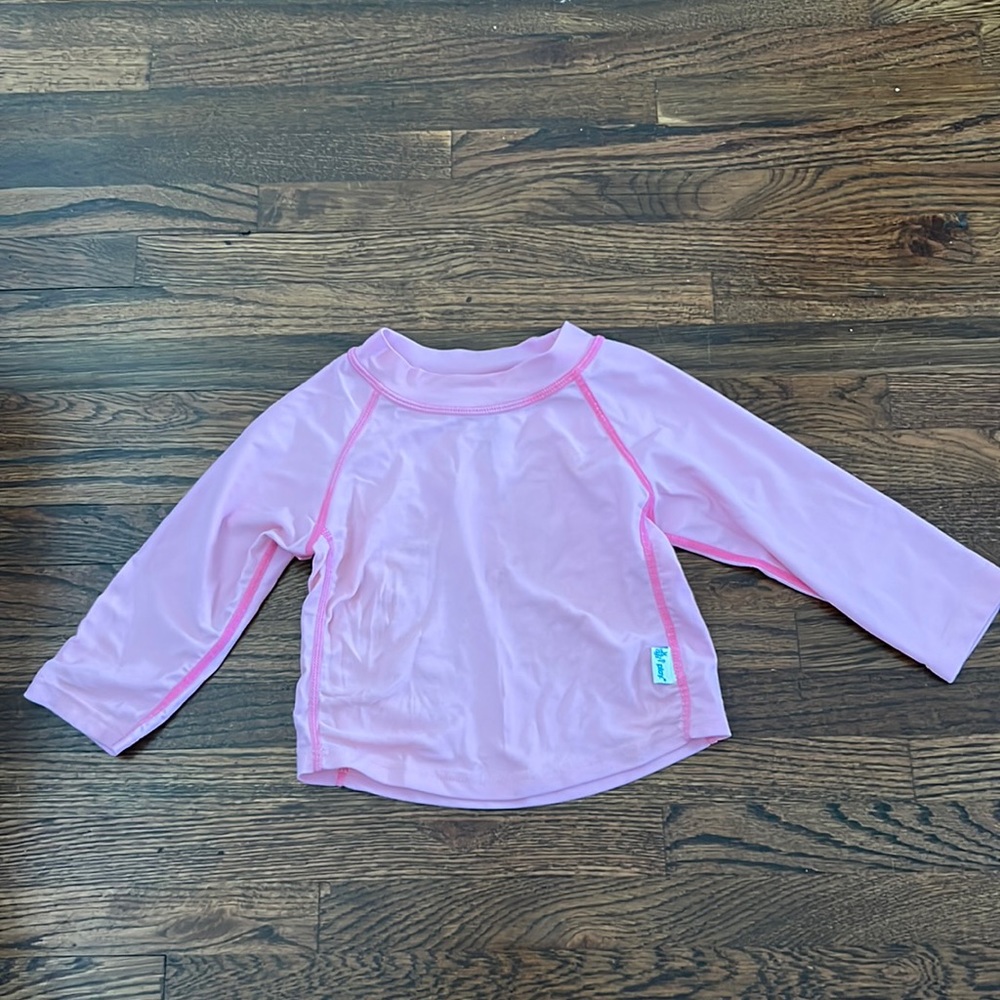 IPlay UPF 50 swim shirt. Size 12 months. Pink.